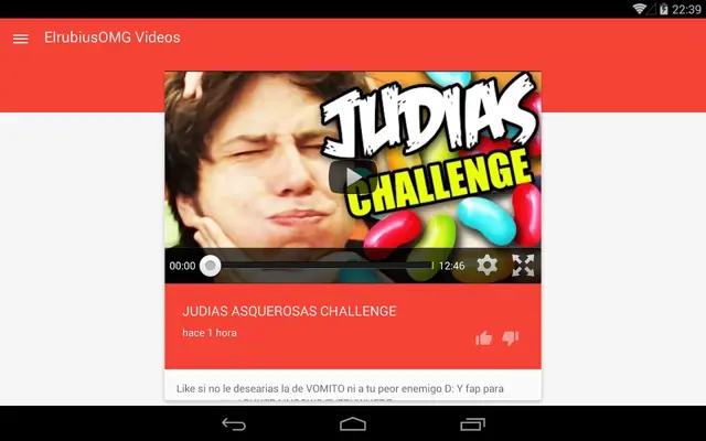 ElrubiusOMG Videos android App screenshot 0